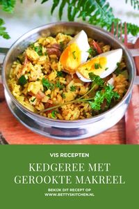 Indiase kedgeree met gerookte makreel • Betty's Kitchen