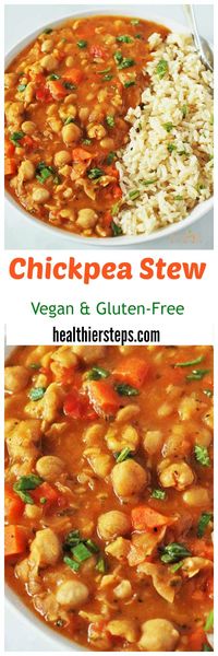 Chickpea Stew Vegan & Gluten-Free