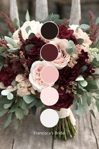 If you are looking for ideas to help you create your dream wedding color palette, then check out these beautiful winter wedding color palette ideas to help inspire you! From green, purple, burgundy, navy blue, brown, or gold, these are all perfect wedding color ideas for the winter season! | Wedding theme ideas | Wedding colors | Wedding color inspiration | Wedding color ideas | Wedding colors unique | Fall wedding colors | Fall wedding theme | Wedding color schemes | Wedding color combos |