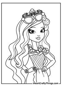 Ever After High Coloring Pages