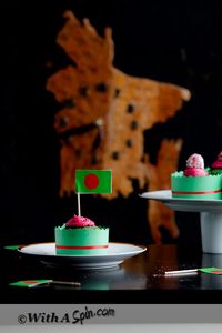 Cupcakes to celebrate Bangladesh Victory Day | With A Spin