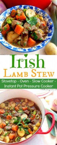 Irish Lamb Stew and other Electric Pressure Cooker Recipes #NiceLambRecipes