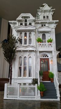 Hi Everyone I completely forgot to post pictures of the first Cardboard House I created last month in April. I was inspired by a pictu...