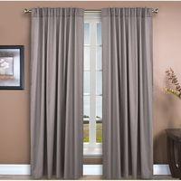 Alcott Hill® Alsup Solid Semi-Sheer Rod Pocket Single Curtain Panel & Reviews | Wayfair