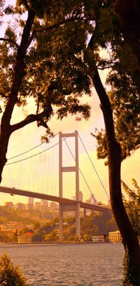 Bosphorus Bridge in Istanbul Turkey