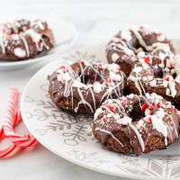 Peppermint Chocolate Donuts - Splenda®