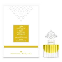 Vanilla Musk - Khamria for Hair by Ibrahim Al Qurashi. مسك الفانيلا خمرية للشعر من ابراهيم القرشي. Ibrahim Al Qurashi perfumes, Proud of a long history and deepened its roots originated in the perfume industry and trade, where our launch was the first in Mecca in 1929 was the modest shop in front of the Haram al-Sharif for the sale of the oud, amber and provide distinctive blends of perfume. And soon it is circulating this trade and have evolved to be opening the first showrooms in Jeddah advertisers thus beginning an ambitious process of continuous and the pursuit of success. With persistence, determination and a clear vision Telmust Ibrahim al-Qurashi group its way steadily to be one of the major perfume companies in the Kingdom of Saudi Arabia and the Gulf. During the long journey we ha