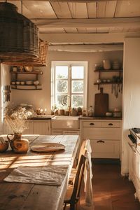 Transform Your Old Kitchen into a Farmhouse Oasis - Quiet Minimal