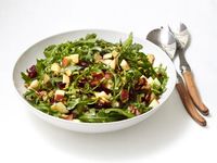 Get Arugula with Apples and Walnuts Recipe from Food Network