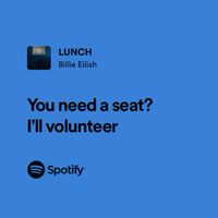 LUNCH - Billie Eilish