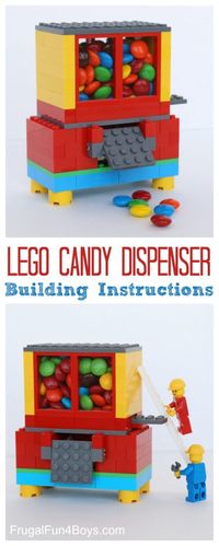 LEGO Candy Dispenser Building Instructions