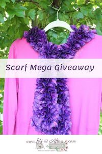 Scarf and Pattern (Plus a Giveaway!) – B4 and Afters