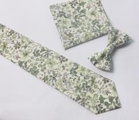 Dusty Sage Floral Neck Tie for Men Dad on Wedding,groom Tie,agave Tie,green Flower Tie, Match David's Bride,men's Tie,groomsmen Tie - Etsy