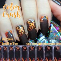 Breath of Fire by ©Ciruelo Color Crush Artist Collaboration Series LE | Color Crush Nails