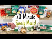 20-MINUTE MEALS! | 5 Fast & Tasty Weeknight Dinners Made EASY! | Julia Pacheco - YouTube