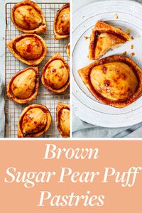 Brown-Sugar Pear Puff Pastries #purewow #recipe #cooking #baking #food #dessert #easy #breakfast