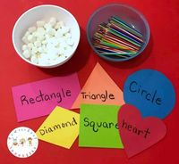 Incorporate STEM into your homeschool preschool lessons. Kids will enjoy building shapes with marshmallows and toothpicks for hands-on math practice.