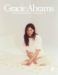 gracie abrams minor vinyl album poster