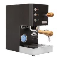 Profitec GO Espresso Machine - Black with Olive Wood – Whole Latte Love