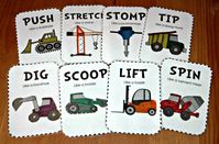 Activities for one week of EASY home preschool with for a construction theme unit. Picture books, crafts, gross motor, snack, and more!