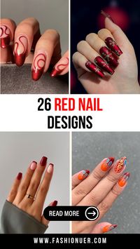 Celebrate in style with stunning red nail designs this New Year. From glitter accents to intricate patterns, these designs capture the festive spirit. Red nails symbolize confidence and passion, making them perfect for the season. Start your year with nails that shine!
#RedNailDesigns #NewYearNails #ChicLooks #FestiveStyle #NailInspo