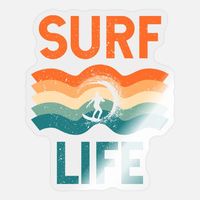 SURF LIFE Autocollant