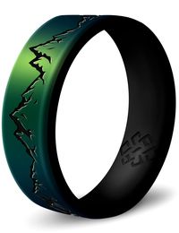 PRICES MAY VARY. 【 UNIQUE DESIGNS LIKE NO OTHER 】Do you find most silicone wedding bands look alike? Stand out from all other rubber wedding rings with our stunning engraved silicone rings: 360º detailed engraving, designed in Canada. 【 MUST-HAVE FOR ACTIVE LIFESTYLE 】If you travel, gym, play sports, play music, cook, or love the outdoors - our silicone rings will accompany you 24/7 and never get in the way of enjoying life. No pinching, no calluses, no rashes. Keep your formal wedding band at h