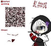 BL##D! #ibispaintqrcode