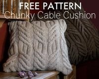 Free Rowan chunky cable pattern from loveknitting.com