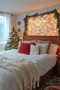 What's your favorite bedroom holiday decor?