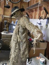 Static: My latest Scarecrow project. - Page 2 Halloween Forum member