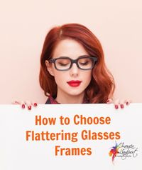 What elements should you look for when searching for glasses? Here I share with you how to choose flattering glasses frames in this short video