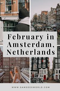 If you are planning on visiting Amsterdam in February be sure to use this as the ultimate monthly guide! Amsterdam is a stunning travel destination year-round, and February is no different. What makes Amsterdam so special in February is that February is the unofficial month of love and romance, and very few cities do romance as well as Amsterdam!