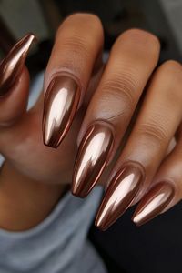 chrome nail ideas