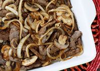 Quick Skillet Steak with Onions and Mushrooms