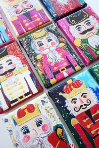 5x7 Nutcracker Canvas Art Wall Decor Set of 9 Ready to Hang - Etsy