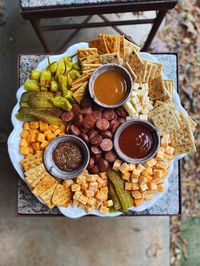 Seasoned Saltines Two Ways (Memphis BBQ Grazing Board) — Caramelized