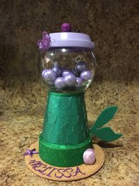 SURELY DOING THIS ONE Hey, I found this really awesome Etsy listing at https://www.etsy.com/listing/258022872/mermaid-centerpiece-mermaid-candy-jar