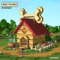 A doghouse I made for the new 1.21 update