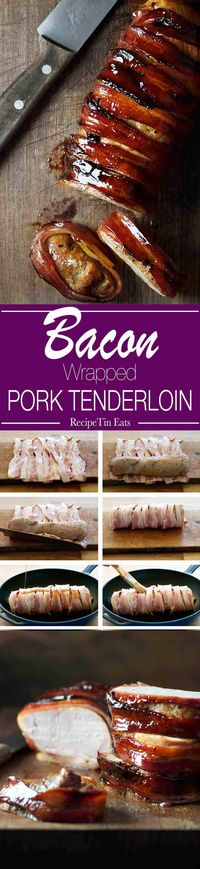 Bacon Wrapped Pork | I have made this countless times. Crowd pleaser!! recipetineats.com