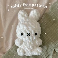 Ready to make this Crochet pattern? Get this FREE pattern now - Low-Sew Bunny by knotmichelle #Crochet #Pattern | Learn now with Ribblr - a beginner friendly platform! Thousands of free patterns and unique quick and easy projects.