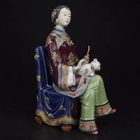 Aliexpress.com : Buy Marvel Collectible Porcelain Dolls Female Sculpture Human Statues Chinese Painted Figurines Antique Ceramic…