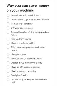 How to Save Money On Your Wedding - 15 Ways freeprintablemenuplanner #happyplannerlayout