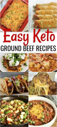 If you are following the keto diet, try these Easy Keto Ground Beef Recipes. We have over 30 easy and tasty keto ground beef recipes you will love. Ttry these ground beef recipes today! #onecrazymom #keto #ketogentic #groundbeef #beef #recipe #easy