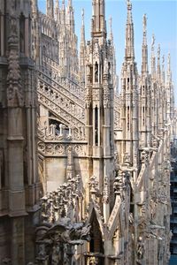 Duomo di Milano, Italy.