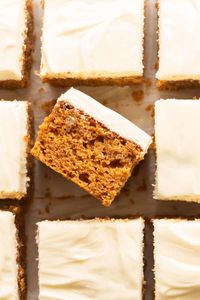 This 2 ingredient pumpkin cake involves a spice cake mix and pumpkin puree and produces the most delicious cake! No oil, no butter, no milk, and no eggs needed, it's perfectly moist and fluffy!