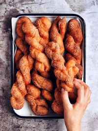 Korean Donuts (Cinnamon Sugar Twists) - The Subversive Table