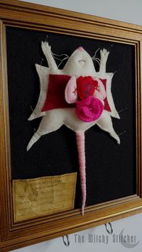 Mus Musculus Felt Anatomy Biology Gothic Creepy Cute | Etsy