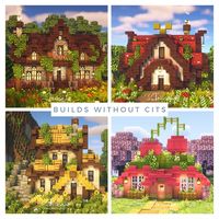 Get this bundle with 4 World Downloads in my Patreon Shop now! With this pack you get 4 cottages where I didn't use any CIT packs, only Mizuno's 16 Craft texture pack. The builds included are the Strawberry Cottage, the Rose Cottage, the Hay Bale Cottage and the Cherry Cottage! They all have interiors. #cottagecoreminecraft #cottagecore #cottage #minecraftcottage #minecraftaesthetic #aesthetic #aestheticminecraft #minecraft #mizunos16craft #patreon #fairy #fairycore #support