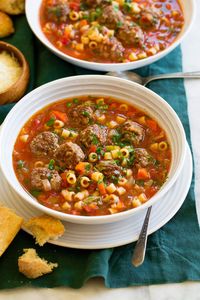 Meatball Soup Recipe - Cooking Classy